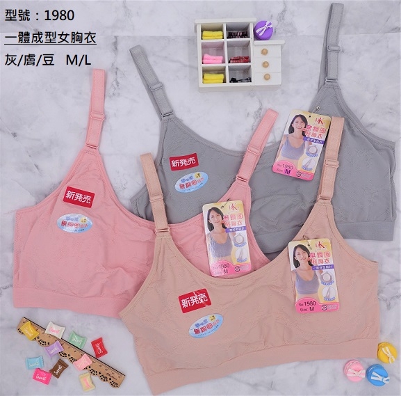 1980-一體成型女胸衣